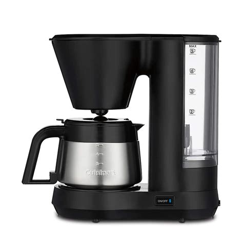 Best Buy Cuisinart 5 Cup Coffeemaker W SS Carafe Black DCC 5570