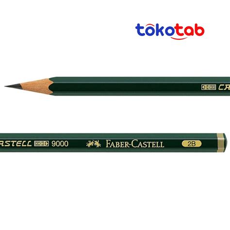 Jual Tokotab Pensil Kayu 2B Pensil Ujian Faber Castell Shopee