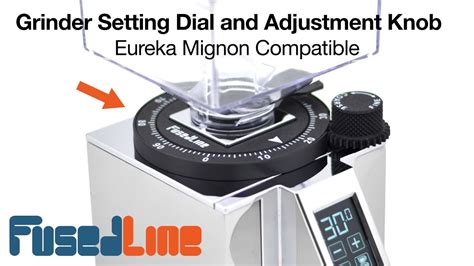 FusedLine Grinder Setting Dial For Eureka Mignon YouTube