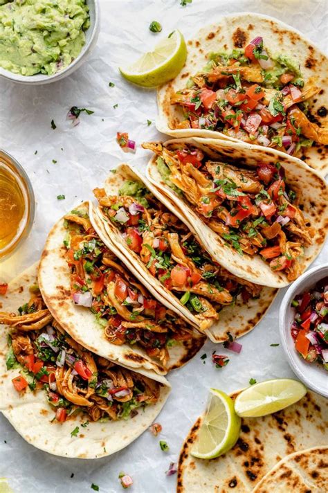 Honey Chipotle Chicken Tacos Slow Cooker Instant Pot Friendly Pwwb