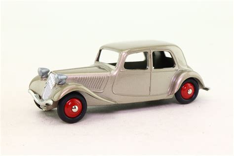 Atlas Dinky Toys N Citroen Traction Avant Metallic Silver