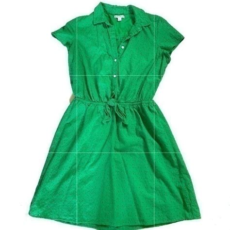 J Crew Dresses J Crew Mercantile Green Casual Dress Poshmark