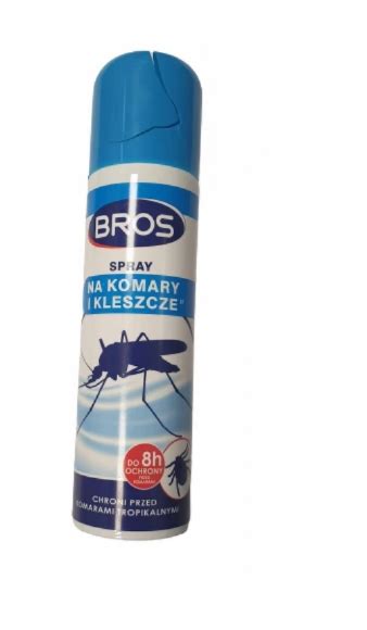 BROS Spray na komary i kleszcze 90 ml Zdrowie Ukąszenia owadów