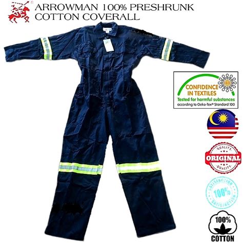 Arrowman Preshrunk Cotton Coverall Gsm Velco Thye Tsrc Store