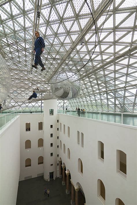 In Orbit Installation Designed By Tom S Saraceno At K Flickr