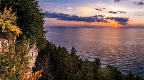 Door County Sunset | Sunset, Sunrise sunset, Door county