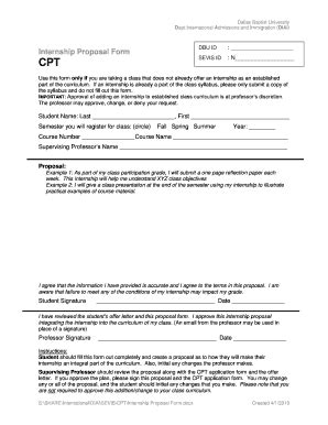 Fillable Online Dbu Dallas Baptist University Syllabus Form Fax