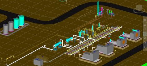 Structural, Equipment and Piping 3D Modeling of Compressor Station