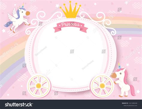 Unicorn Frame Over 6024 Royalty Free Licensable Stock Vectors