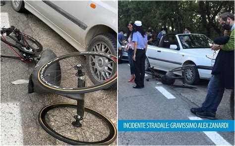 Alex Zanardi Le Immagini Del Grave Incidente In Handbike FOTO Sky TG24