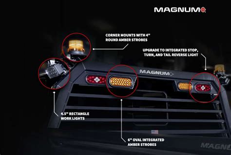 Pickup Headache Racks For Trucks Magnum Manufacturing Inc