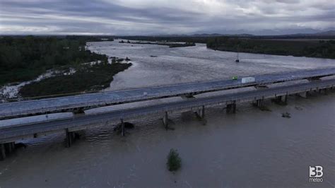 Cronaca Meteo Diretta Fiume Torre In Piena Le Immagini Dal Drone