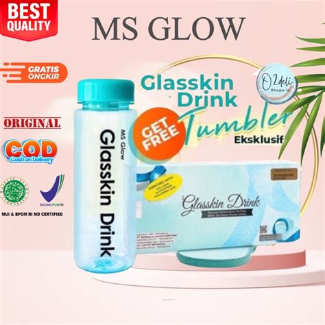 Jual Ms Glow Glasskin Drink Msglow Beauty Drink Collagen Drink