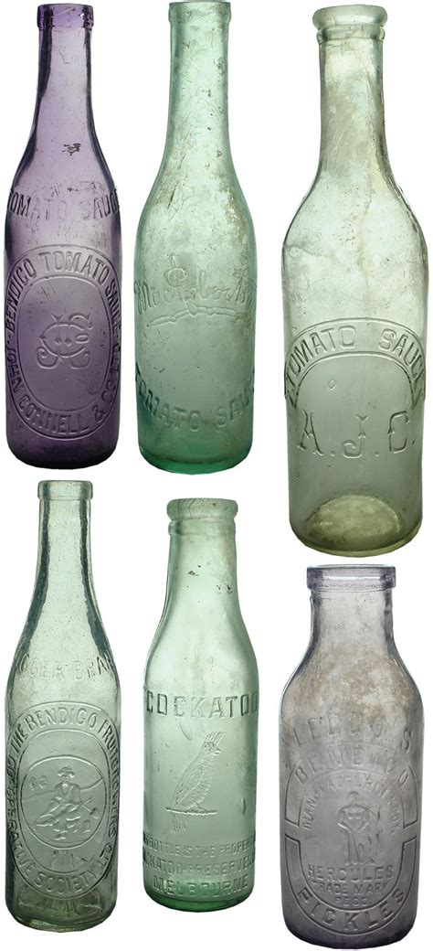 Antique Sauce Bottles - ABCR Auctions