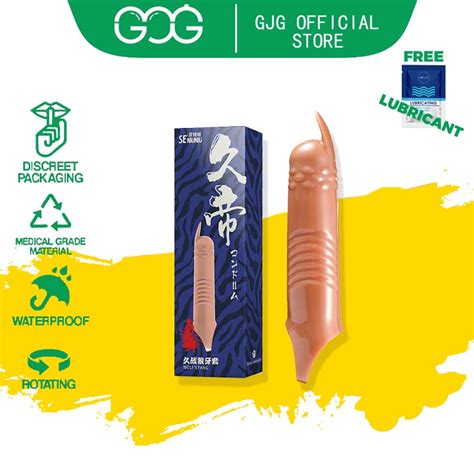 GJG Sperm Locking Silicone Ring Stimulation Ring Adult Male Penis Sex