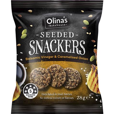 Olina S Bakehouse Seeded Snackers Variety Pack Pack Woolworths