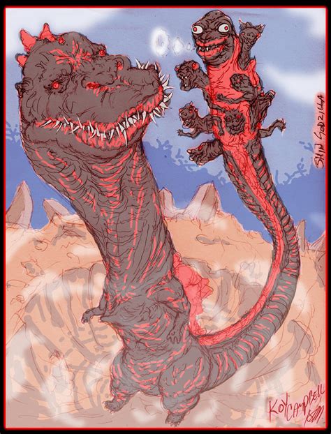 P Descarga Gratis Shin Godzilla Fan Art Godzilla Artista Obra The