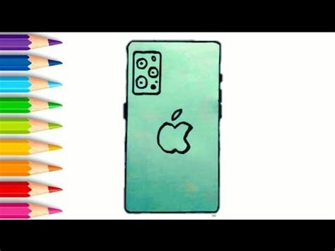 How To Draw Apple IPhone YouTube