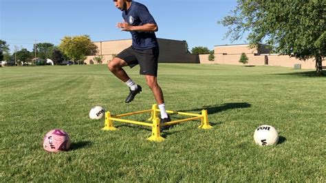 Simple Soccer Drills You Can Do On Your Own For Ball Control Vlog And Training Session Youtube