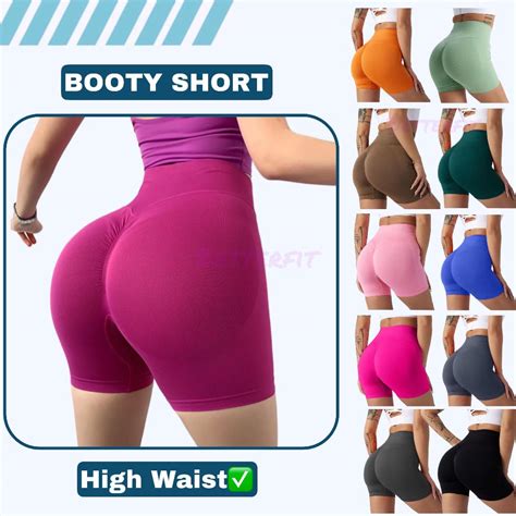 Jual SHORT BOOTY LIFTING Celana Pendek SHORT Olahraga Wanita Booty