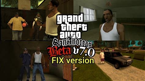 Este Mod Recrea Cosas Betas Del Gta San Andreas Android Youtube