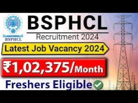 Bsphcl Recruitment Bsphcl Vacancy Youtube