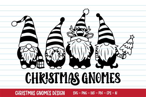 Christmas Svg Christmas Gnome Svg Graphic By Dakhashop Creative Fabrica