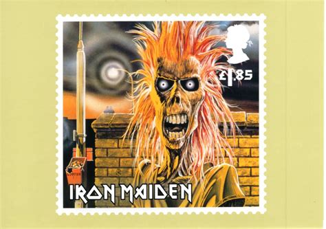 Iron Maiden 2023 Collect Gb Stamps