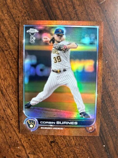 2022 Topps Chrome Ben Baller Edition Orange Refractor 167 Corbin