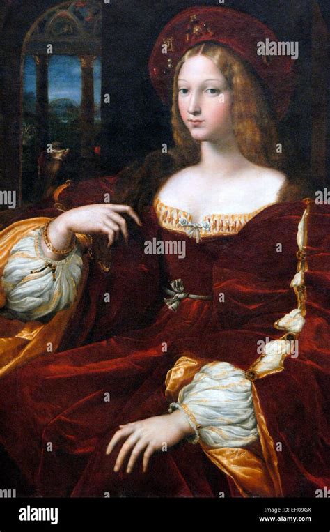 Raphael Italian Painter Renaissance Portrait Of Isabel