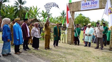 Karnaval Pesona Budaya Jiko Akelamo Resmi Digelar Di Kecamatan Oba