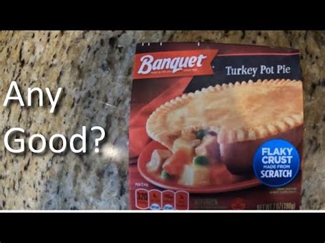 Banquet Turkey Pot Pie Super Cheap Meals Reviews YouTube