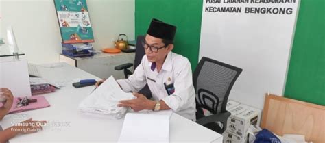 Demi Tertib Administrasi Seksi Bimas Islam Monev Ke KUA Kecamatan Bengkong