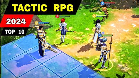 Top 10 Best TACTICAL RPG Games Mobile IOS 2024 Best SRPG Games TACTIC