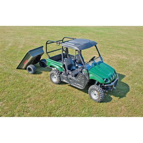 Swisher 16 Cubic Feet Atv Poly Dump Cart 118466 Towing And Trailers At Sportsman S Guide