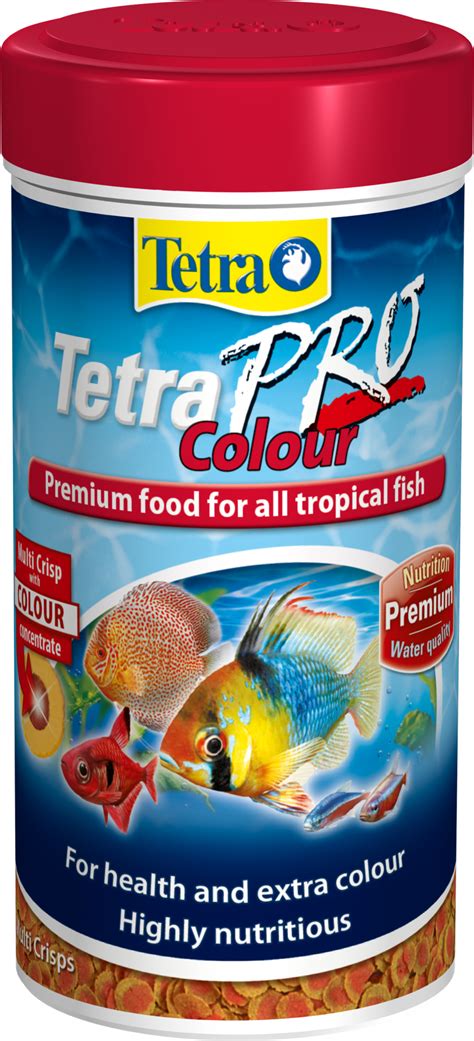 TetraPro Colour Multi Crisps Fish Food For Tropical Fish 500ml 110g