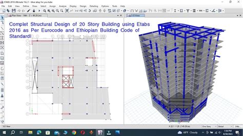 Complete Structural Design Of Story Building Using Etabs As Per