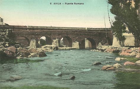 Vila Puente Romano Postal Coloreada A Mano Ed Uni N P Flickr