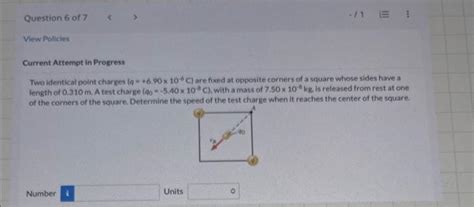 Solved Two Identical Point Charges Q 6 90106C Are Fixed Chegg