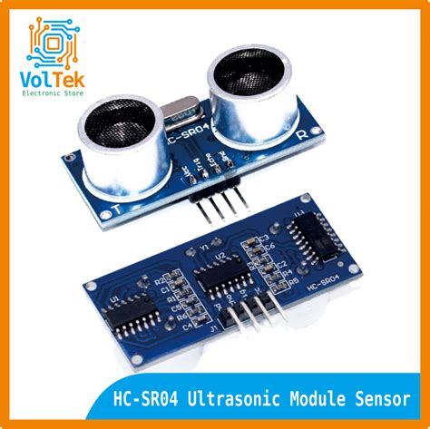 Hc Sr Ultrasonic Module Sensor Ultra Sonic Pengukur Jarak Ultrasonik