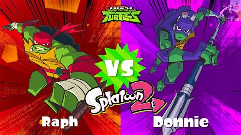 Splatoon 2 TMNT RAPH Vs DONNIE Splatfest FINALS ANNOUNCED Mikey Vs