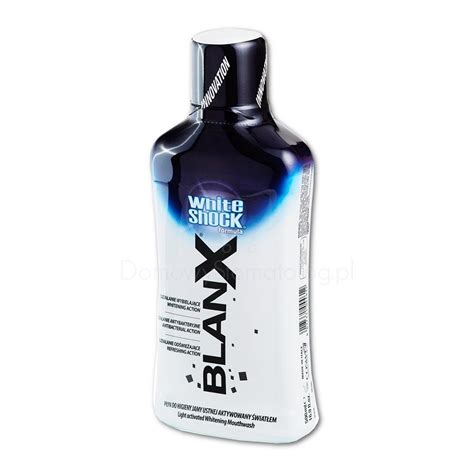 Płyn BlanX White Shock 500 ml wybielający płyn do płukania ust