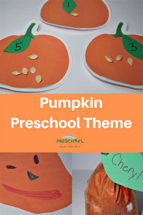 Pumpkin Projects For Kindergarten