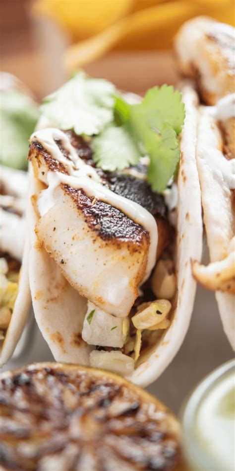 Grilled Fish Tacos - Sparkling Boy Ideas