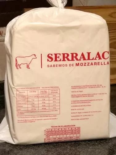 Mozzarella Serralac Queso X 10 Kg En Venta En Capital Federal Capital