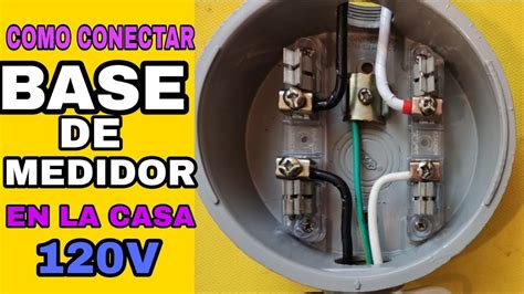 C Mo Conectar Base De Medidor El Neutro Instalaci N El Ctrica Youtube