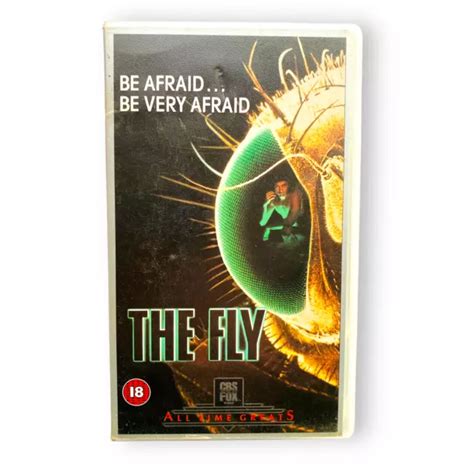 THE FLY VHS Video David Cronenberg Jeff Goldblum Geena Davis 9