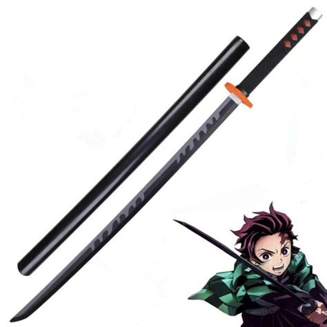 Demon Slayer: Tanjiro Kamado (Rengoku Hilt) Cosplay Sword – NalaGila