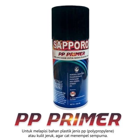 Jual Sapporo Pp Primer Ml Pelapis Dasar Untuk Bahan Plastik Pp