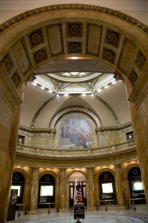 Interior of Massachusetts State House Editorial Stock Photo - Image of ...